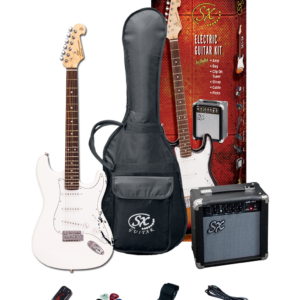 Guitarra eléctrica SX Strato Blanca