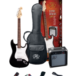 Guitarra Eléctrica SX Strato Negra