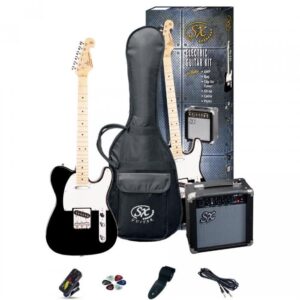 Guitarra Eléctrica SX Telecaster Negro